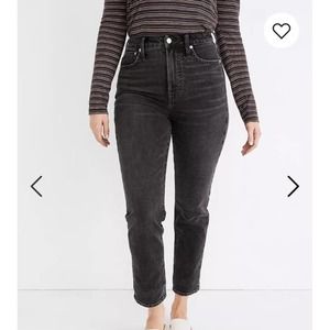 Madewell The Perfect Vintage Crop Jean Gray 26